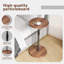 Table de bout réglable, petite table d'appoint ronde