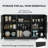 Black Wide Sideboard with 4 Door