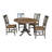 Ewalt Extendable Solid Wood Pedestal Dining Set-49574509-110915968