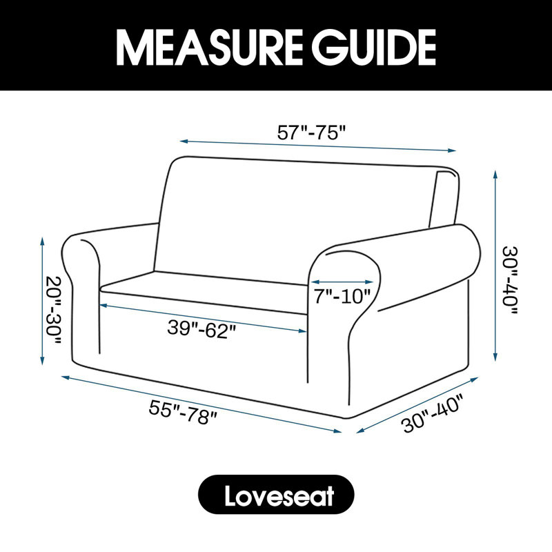 Premium Sofa Shield: 100% Waterproof, Non-Slip Stretch Slipcover,Protection For Your Couch Against Kids, Pets, Gray
