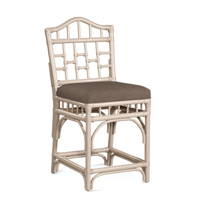 Chippendale Upholstered Counter Stool