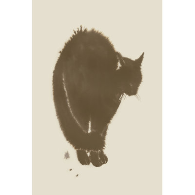 Tamerah Black Cat Dream III by Grace Popp - Wrapped Canvas Print