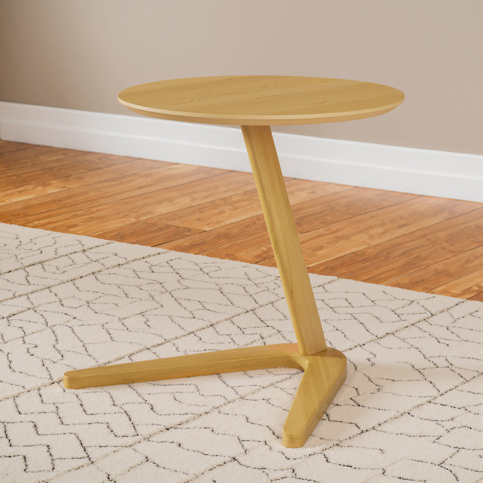 Healey C Table End Table, Oak
