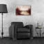  «Autumn In Aubergine» par Ashley Bradley, art mural en verre acrylique, 24 po x 16 po