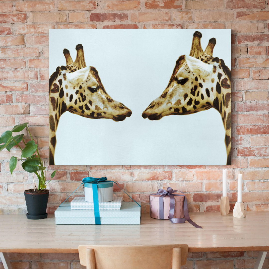 Leinwandbild Giraffe