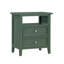 Table de chevet 2 tiroirs Mid-Century