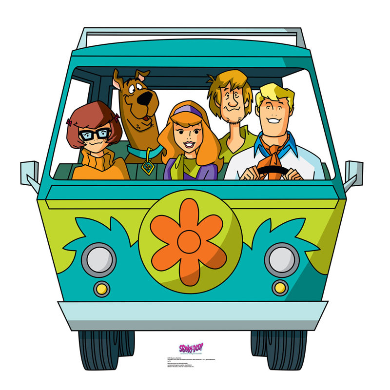 Scooby-Doo Mystery Incorporated 45'' Cardboard Standup