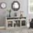 Versatile Entertainment Console with Ample Storage for Various Gadgets