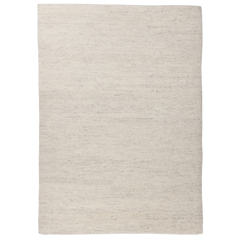 Pinero Solid Colour Wool Hand Woven Area Rug, Rectangle 300 x 400cm