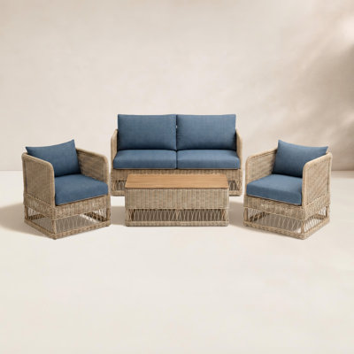 Margot 5-Person Sunbrella® Complete Patio Set
