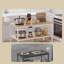 Îlot de cuisine l 47,4 po avec tablettes ouvertes Riggle-205205998