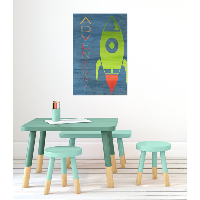 Space Explore 2, impression sur papier, H 36 po x l 24 po x P 1,5 po, Canevas