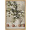 «Vintage White Floral Arrangement and Apples», reproduction d'art sur toile encadrée dans la chambre principale
