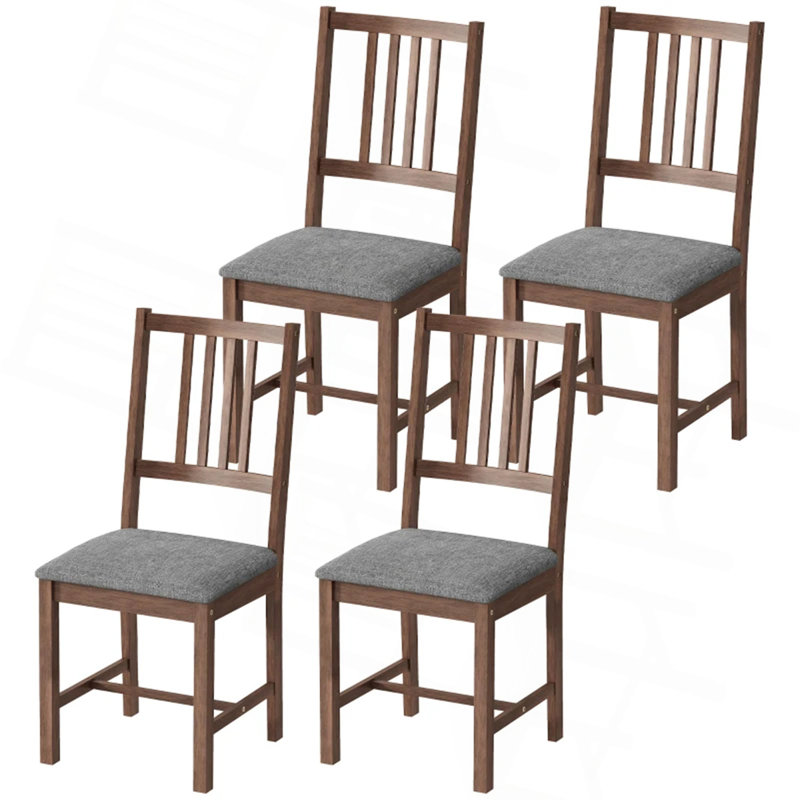 Chaises de cuisine rembourrées, chaises de salle à manger, ensemble de 4 chaises de salle à manger (seulement chaise), 4