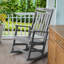 Chaise berçante d'extérieur en plastique Langsa-833341360