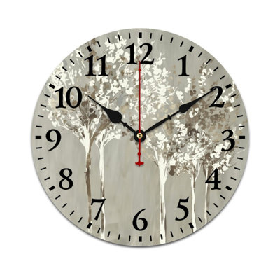 Neutral Blossom Trees 12 X 12 In Accent Wall Decor