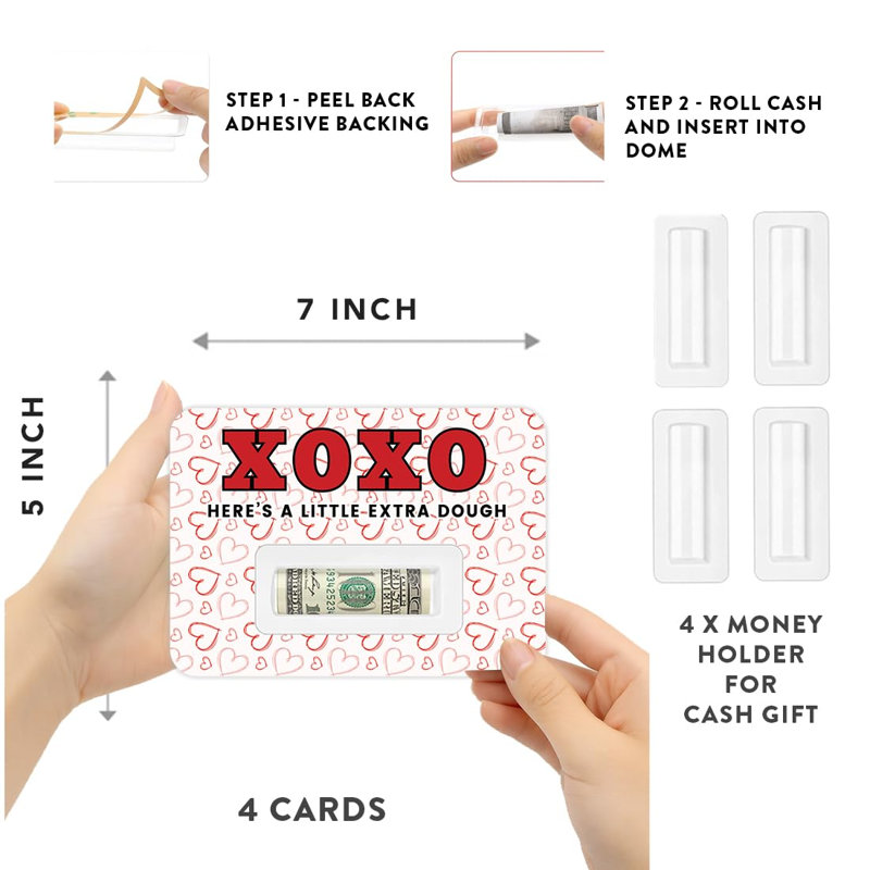 Porte-monnaie Koyal Wholesale 4PK Valentine