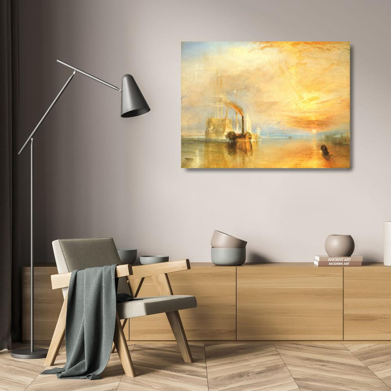 « Fighting Temeraire », imprimé sur toile, H 18 po x l 24 po