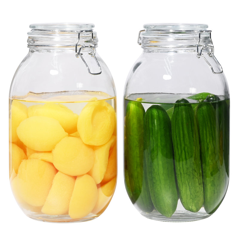 Glass Jar - Set of 2