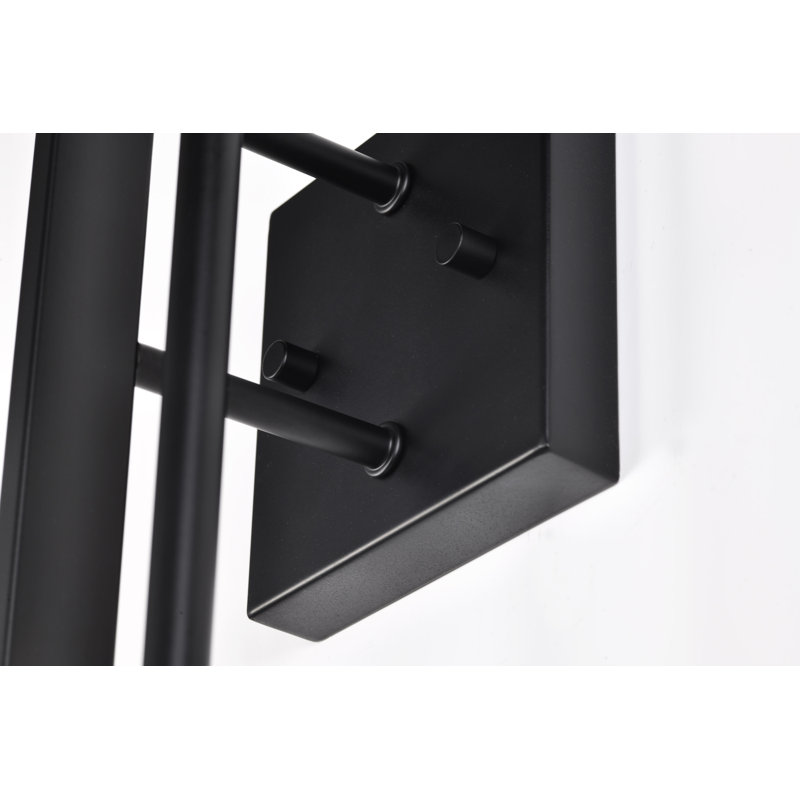Dott Dimmable Bath Sconce, Matte Black
