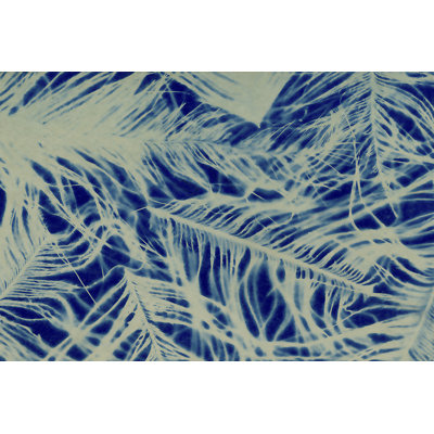 Textures In Blue IV - Painting