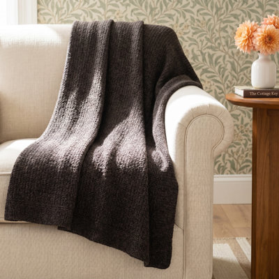 Artesia Linen Knit Throw Blanket