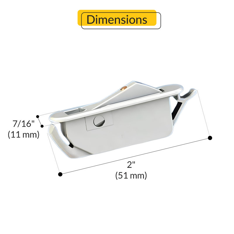  Single Action Window Opening Control Devices Blue White Finish