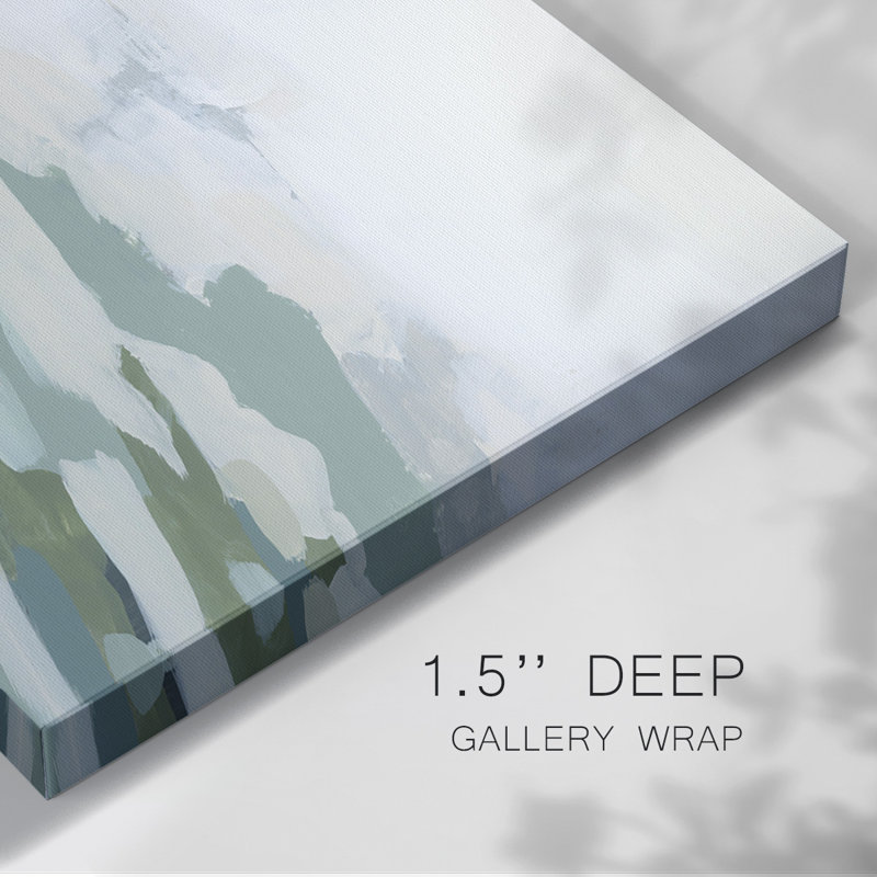 Toile tendue Verdant Hillside II-Gallery, H 12 po x l 18 po