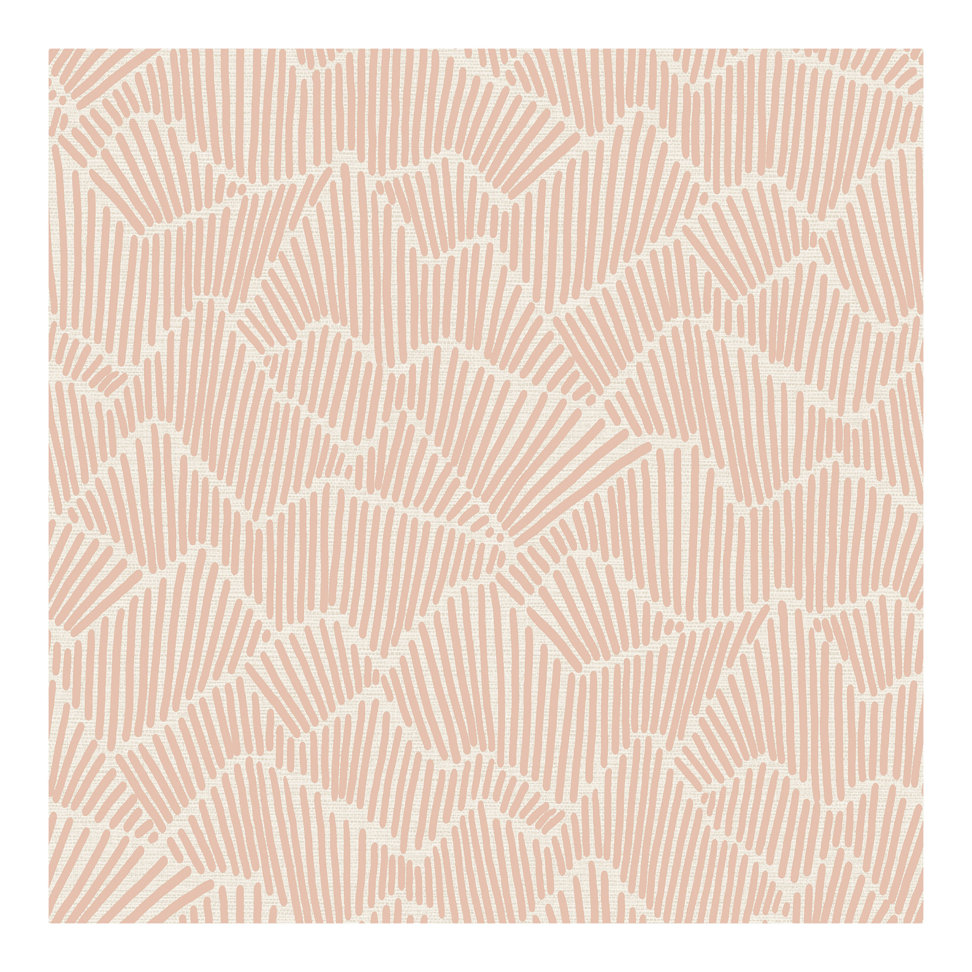 Adames Modern Peel & Stick Geometric Wallpaper, Clay