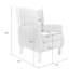 Ozvaldo 70cm Wide Wing Chair Recliner-416202694