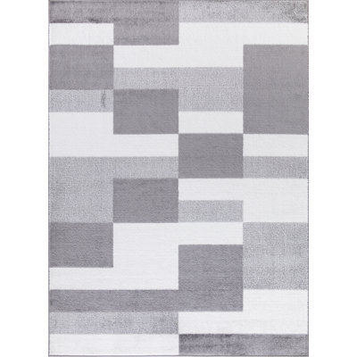 Tapis gris Demetri