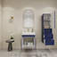 Ensemble de meuble-lavabo simple 23,6 po-70381347