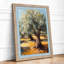 Ancient Olive Tree Rustic - Framed Print-522665953-522665954