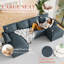Canapé modulaire 3 pièces Mendham-248247573