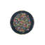 Tapis décoratif moderne aux tons noirs-1012406064