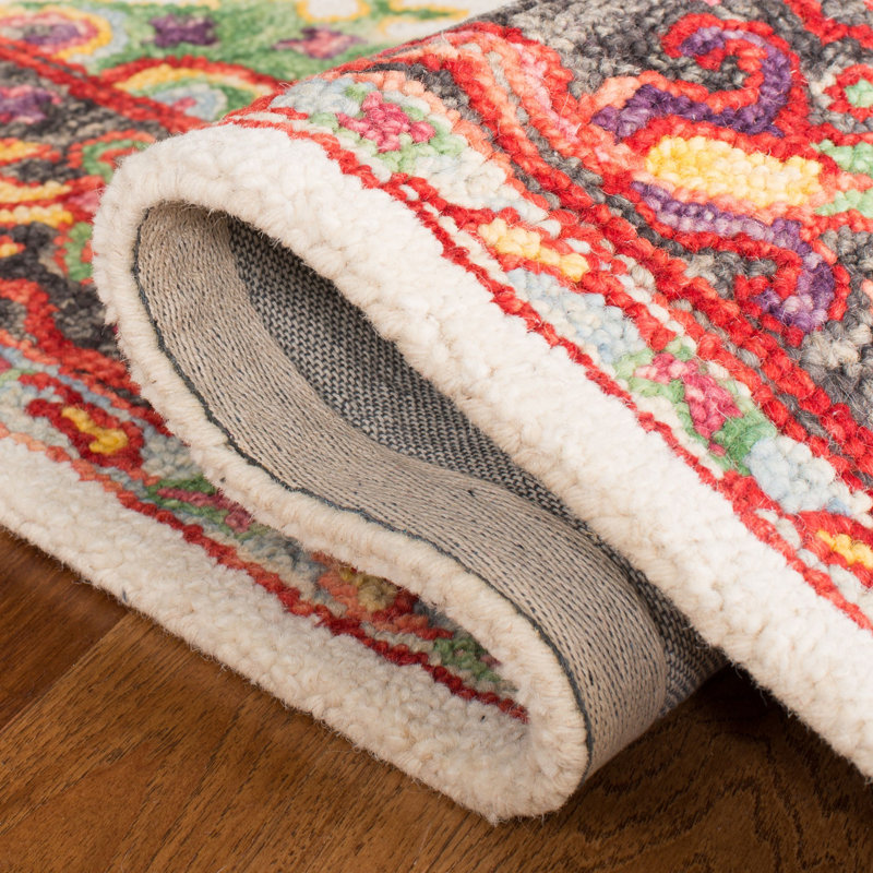 Husson Hand Tufted Wool And Cotton Oriental Rug, Runner 2'3" x 8'