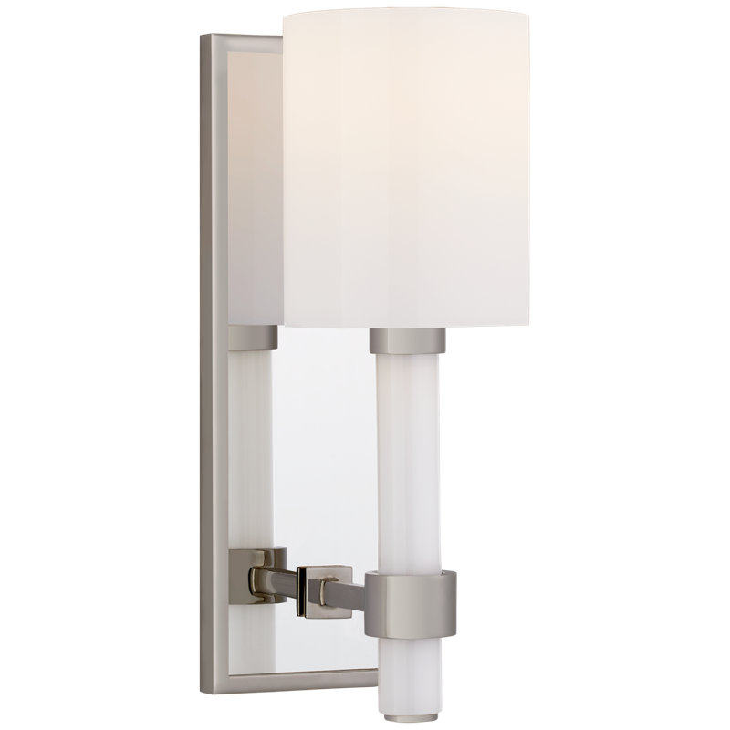 Suzanne Kasler Maribelle Single Sconce, Polished Nickel, Polished Nickel