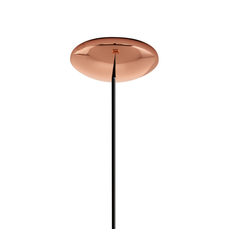 Claydon 1 - Light Copper Dome Pendant