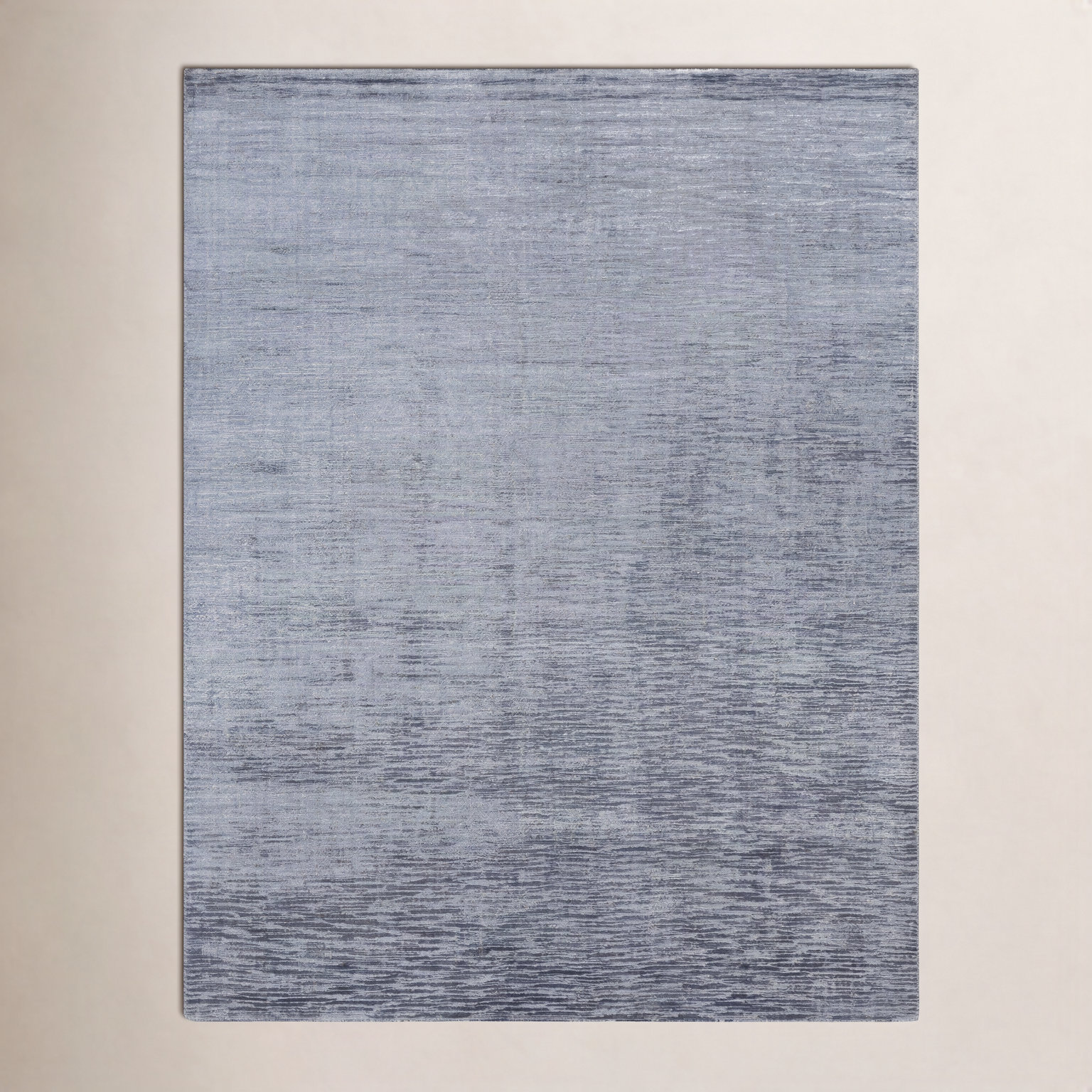 Elba Charcoal Gray Hand-Loomed Rug, Rectangle 8'10" x 12'