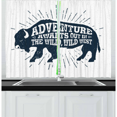 Pointed Kitchen Curtain