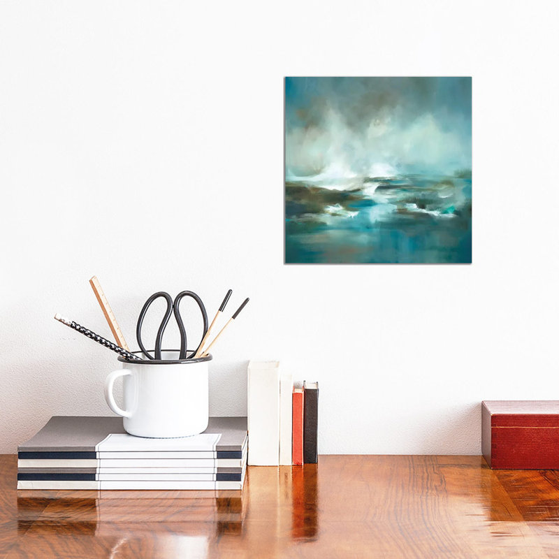 Breaking - Wrapped Canvas Painting, 30.48cm H x 30.48cm W x 1.91cm D