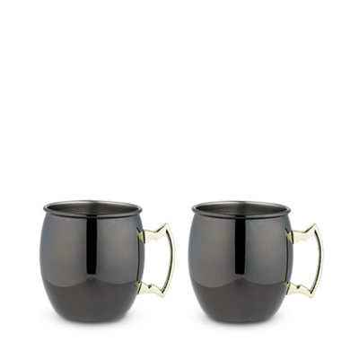 Tasses en acier inoxydable 16 oz Moscow Mule