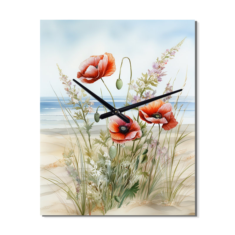 Berenisse - Horloges murales Poppies, Petit