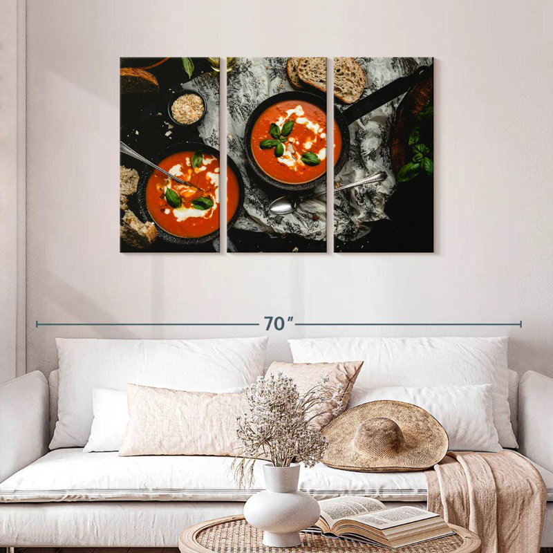 Soupe à la tomate toscane Yarlin, H 28 po x l 45 po