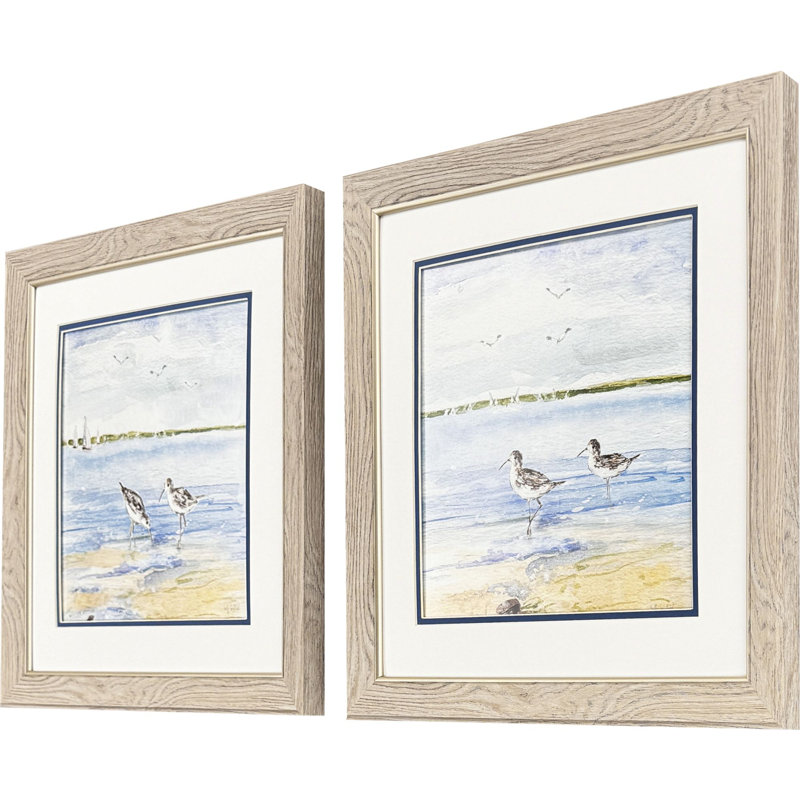 Sandpiper Beach Print by Swatland Propac Images