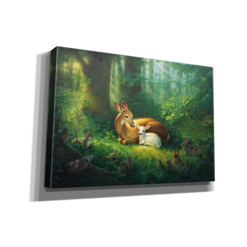 «Precious» par Kirk Reinert, art mural sur toile, H 18 po x l 26 po x P 0,75 po