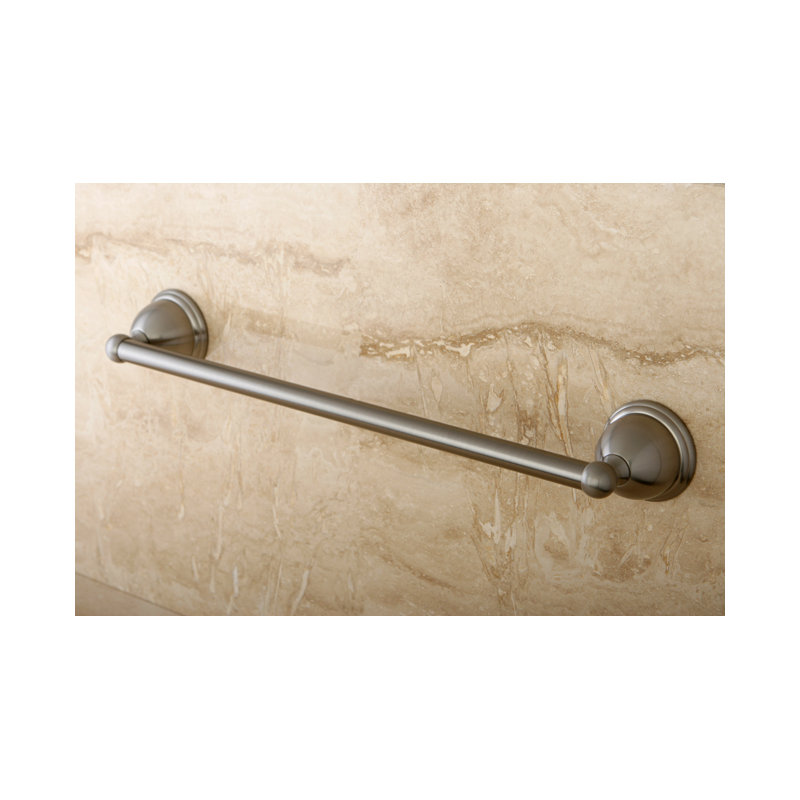 Kingston Brass Restoration 18-Inch Towel Bar, Brushed Nickel