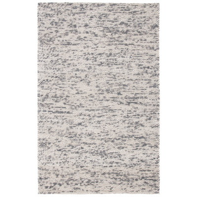 Tapis gris / beige en laine touffeté à la main Almus