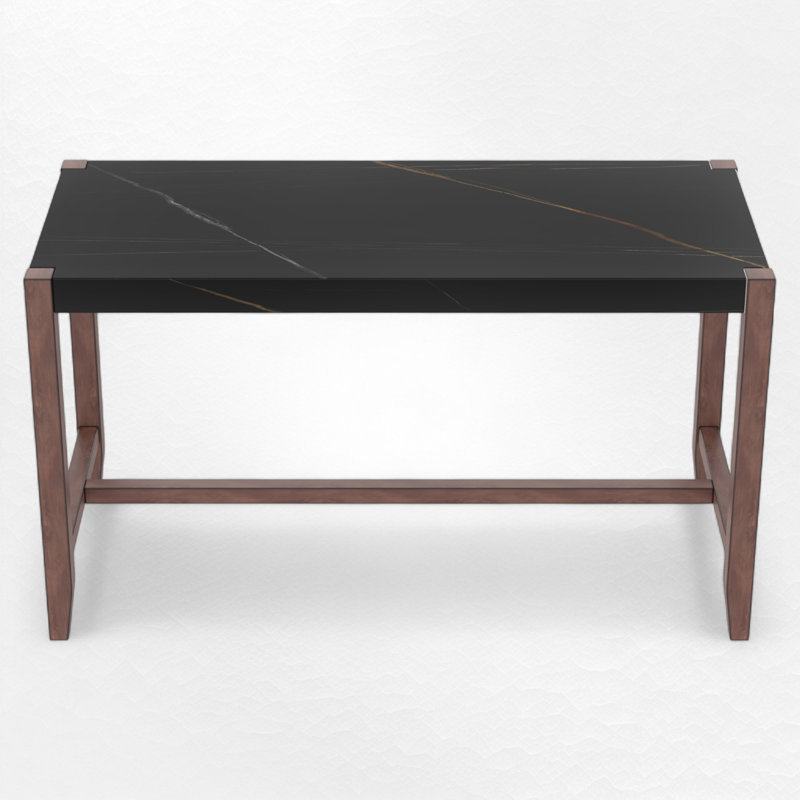 Counter Height Dining Table, Black/Brown