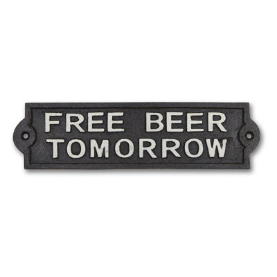 Enseigne « dekesha Free Beer »